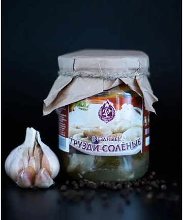 Грузди соленые (резаные) Фото Грузди соленые (резаные)