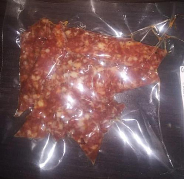 Фото Сухая колбаса из кабана к пиву