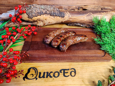 Превью Колбаски для жарки из благородного оленя