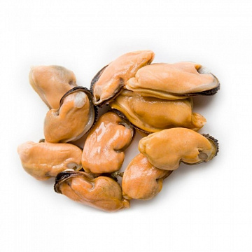 Мидии очищенные варено-мороженые 0,5кг (200/300) Фото Мидии очищенные варено-мороженые 0,5кг (200/300)