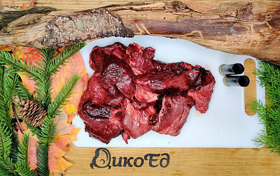 Превью Обрезь мяса лося для собак