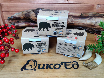 Превью Паштет из мяса медведя с кедровыми орехами