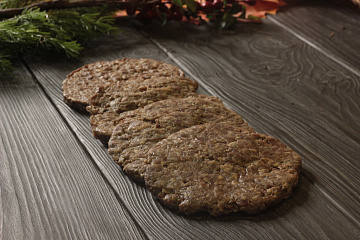 Фото Котлеты для бургера из косули (упак. 4шт)