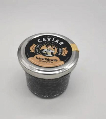 Фото Икра белуги дойная (стеклянная банка) 100 г