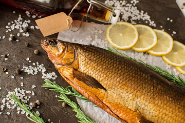 Фото Сиг холодного копчения 400-1000 гр