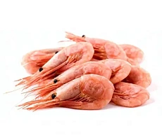 Креветка северная варено-мороженая неразделанная МАГАДАНСКАЯ 60/80